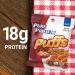 Brick Oven Pizza Pure Protein Puffs - 18g Protein High Protein Snack - 1.05oz, 12 Count - Buy Online on GoSupps.com