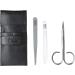 Rubis Manicure Set with Nail Scissors and Nail File - Nail Set Small 3 Pieces with Tweezers - Nail Care Set - Buy Online on GoSupps.com