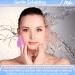 Avilana Silicone Face Scrubber - Dual Sided Facial Cleansing Brush & Exfoliator for All Skin Types - Deep Cleansing Manual Tool (Pink - Buy Online on GoSupps.com