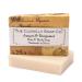 Clovelly Soap Co Natural Handmade Men's Hair & Body Soap Bar with Amyris (West Indian Sandalwood) & Bergamot for all Skin Types 100g