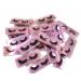 Ellazzle 30 Pairs Faux Mink Eyelashes Wholesale Lashes Pack  Lashes Natural Look 16mm-20mm False Eyelashes Pink 30 Pair (Pack of 1)