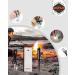 AOFAR Magnesium Fire Starter AF-374 (2-Pack) - Waterproof Fire Steel Pouch for Camping, Hiking, Hunting - Outdoor Survival Striker Kit - Buy Online on GoSupps.com
