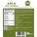 Organic Amla Fruit Powder 4oz Trial Pack - USDA Certified Raw Superfood for Immunity, Skin & Hair Growth - Resealable Pouch - Buy Online on GoSupps.com