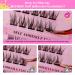Self-Adhesive Lash Clusters - 55 Pcs Cluster Lashes Eyelash Extensions (8-16mm) - DIY Wispy Eyelash Extensions for Home Makeup by W(04 - Buy Online on GoSupps.com