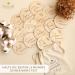 Prinzental 30 Baby Milestone Cards for Twins | Elegant Wooden Discs | Unique Gift for Twin Births - Buy Online on GoSupps.com