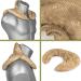 Buy Batik-Gold Neck Pillow with Stand-Up Collar - Grape Seed Heat Pad for Ultimate Comfort | International Shipping - Buy Online on GoSupps.com
