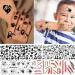 Halloween Temporary Tattoos Kit - 236+ PCS, Zombie Makeup, 3D Bats, Spider Web, Witch, Black Ghost, Pumpkin Face, Fake Scar Tattoo Stickers for Kids and Adults - Buy Online on GoSupps.com
