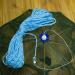 Goture Portable Folded Fishing Net with 12 Holes and 100 Feet Rope - Ideal for Catching Fish, Shrimp, Minnows, Crayfish, and Crabs - Buy Online on GoSupps.com