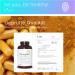 bsain Curcumin-Triplex Capsules 400 mg - 90 Vegan Capsules with 389.5 mg Curcuminoids | Premium Patented Formula for Health Benefits - Buy Online on GoSupps.com