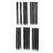 SWACC Women 22 Straight Full Head 7Pcs Synthetic Hair Extensions, Heat Resistant Clip-Ins (1B-Off Black) - Buy Online on GoSupps.com