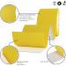 Titanium Sports Kinesiology Tape - Elastic Water Resistant Support & Muscle Recovery - 5m Roll, Yellow - Buy Online on GoSupps.com