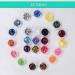 24 Colors Nail Glitter for Face Eyes Lips & Hair - Perfect for Festivals Halloween & Parties - International Shipping Available - Buy Online on GoSupps.com