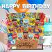 Birthday Gift Basket Care Package (60 Count) Snacks Food Cookies Chips Candy Party Variety Gift Box Pack Assortment Basket Bundle Mix Bulk Sampler Treat College Students Kids Teens Office School - Buy Online on GoSupps.com