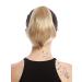 WIG ME UP - N869-V-24B hairpiece braid ponytail short straight golden blonde 20 cm
