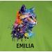 Personalized Cat Lover T-Shirt for Men - Custom Name Gift - Shirtracer - Light Green XXL - Buy Online on GoSupps.com