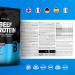 Buy BioTechUSA Beef Protein 87% Hydrolyzed Peptides - Gluten-Free Low-Fat Sugar-Free Paleo-Friendly - Strawberry 500g (1 Pack) - Buy Online on GoSupps.com