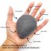 Bio-Konjac Face Sponge Set with Activated Carbon | 4 Drop-Shaped Natural Cleansing Sponges - Eco-Friendly Skincare - Buy Online on GoSupps.com