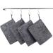 ZOLLNER24 Set of 9 Microfiber Washcloths - Soft Absorbent Anthracite Grey - 16x21 cm - Ideal for Home & Travel - Buy Online on GoSupps.com