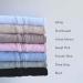DreamBuy Ribbed Cotton Baby Sleepsuits 3-6 Months | Zip Up, Footed/Footless | Unisex Newborn Clothes in Powder Blue - Buy Online on GoSupps.com