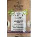Pure Castileg Soap Enriched with Lavender & Olive Oil Soap Net.Wt 5oz