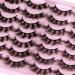 Mavphnee 20mm Fluffy 8D Curl False Eyelashes - 14 Pairs Pack - Wispy & Dramatic Styles - Buy Online on GoSupps.com
