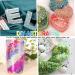 HOLOGRAPHIC Chunky Glitter - Rosenrot 100g | Craft Glitter for Resin Face Nail Body & Slime - Ideal for Festivals & Parties - Buy Online on GoSupps.com