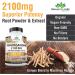 NaturaLife Labs Organic Ashwagandha 2100 mg - 100 Capsules | Natural Stress Relief & Wellness Support - Buy Online on GoSupps.com