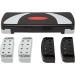 BalanceFrom Adjustable Aerobic Stepper with 4 Removable Raisers | Workout Step Platform Trainer - Buy Online on GoSupps.com