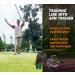 57 ft LongLC Slackline Kit with Training Line | Arm Trainer, Tree Protectors, Ratchet Cover and Carry Bag | Tight Rope Slackline for Backyard | Ideal for Kids, Adults - Buy Online on GoSupps.com