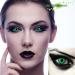 Buy Green Elf Contact Lenses for Halloween | Green Colored Lenses with Free Case (Germany) - Buy Online on GoSupps.com