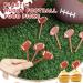 Tatuo 150 Pcs Football Cupcake Toppers Plastic Rugby Football Cupcake Picks Sports Ball Theme Football Cake Decorations for Football Themed Baby Shower Birthday Party Decoration Supplies - Buy Online on GoSupps.com