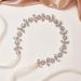 SWEETV Rhinestone Bridal Headpiece - Silver Wedding Headband for Bride, Bridesmaid, Flower Girl - Buy Online on GoSupps.com