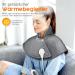 Sinn Electric Heating Pillow for Shoulder Neck & Back - 3 Temperature Levels Auto Shut-Off 100W Gray Heating Cape - Buy Online on GoSupps.com