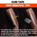 Shop Sure Tape Water Resistant Kinesiology Tape - 20 Precut Latex Free Strips for Sports Therapy - Buy Online on GoSupps.com