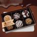 Barnett's Chocolate Cookies & Biscotti Christmas Gift Tower - Gourmet Holiday Food Idea for Men, Women, and Families | Corporate Gift Basket for Thanksgiving, Valentines, Father's and Mother's Day - Buy Online on GoSupps.com
