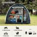 Outdoor Portable Bike Cover Tent for 4 Bikes | Waterproof PU4000 Cloth | Durable 210D Oxford Fabric | Large Dark Grey | Includes Travel Bag - Buy Online on GoSupps.com