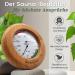 Premium Alder Sauna Thermometer & Hygrometer Set | 2-in-1 Temperature & Humidity Meter | Essential Sauna Accessories - Buy Online on GoSupps.com
