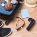 Sansent Electric Shoe Shine Kit - Wireless Leather Care Brush for Dark Black Shoes - Buy Online on GoSupps.com