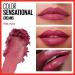 Maybelline Color Sensational Lipstick  Lip Makeup  Cream Finish  Hydrating Lipstick  Nude  Pink  Red  Plum Lip Color  Pink Pose  0.15 oz  (Packaging May Vary) 233 PINK POSE 1 Count (Pack of 1) - Buy Online on GoSupps.com