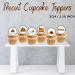 PRECUT Thanksgiving Cupcake Toppers Edible Thanksgiving Mini Cake Decorations - Edible Fall Party Decorations Thanksgiving Cake Topper Edible Pumpkin Cake Decorations (24) - Buy Online on GoSupps.com
