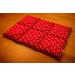 Large 40x30cm Grape Seed Pillow | 6-Chamber Design | Heat & Cold Therapy | Hearts Red Color - Buy Online on GoSupps.com