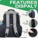 HIMAL Disc Golf Bag - Large Capacity Durable Backpack for 18+ Discs and Multiple Pockets - Grey - Buy Online on GoSupps.com