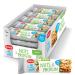 Pistachio Nuts & Protein Bars by Emco | Keto Snacks | Gluten Free, Low Carb, No Added Sugar, Vegan, Kosher | Plant-Based Protein Snack | 20 Individually Wrapped Snack Bars Pistachio Single Pack