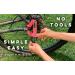 Patented Bike & Dog Leash Set - XS Pink Dog Harness & 3-Ring Dishes for Biking Adventures - Buy Online on GoSupps.com