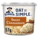 Quaker Oat So Simple Sweet Cinnamon Porridge Pot 57g 57 g (Pack of 1)