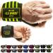 C.P.Sports wrist bandages Strongman Bodybuilding I with a strong Velcro fastener & thumb tensioning I wrap I wrap support for safety & max. Stability for fitness & Kraftsport I 8 colors camouflage green-50cm