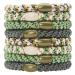 L. Erickson Grab & Go Ponytail Holders Cadet Set of Eight - Exceptionally Secure with Gentle Hold