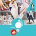 Biped Health Heel Pads | 2 Pairs Self-Adhesive Cushion for Big Shoes | Anti-Slip Heel Protectors & Pain Relief (Beige) - Buy Online on GoSupps.com