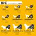 Buy IDC Powerharness 3XL/4 in Blue Sky - Premium Quality International Shipping Available - Buy Online on GoSupps.com