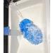 Long Handle Loofah Back Scrubber for Shower - Exfoliating Bath Body Brush for Men and Women - Soft Nylon Mesh Sponge On a Stick - 2 Pack Blue - Buy Online on GoSupps.com